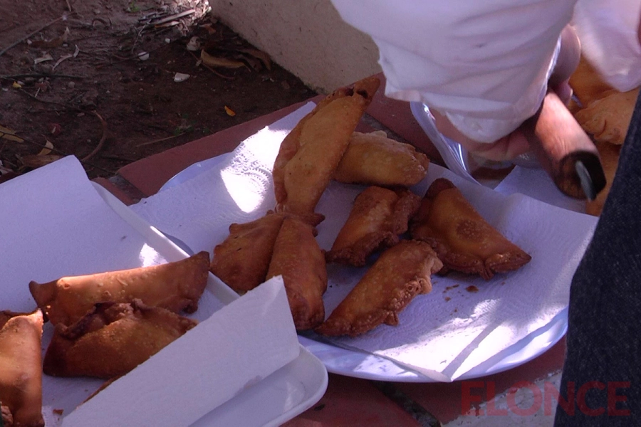Almuerzo patrio en el CAE por el D&iacute;a de la Bandera (foto Elonce)