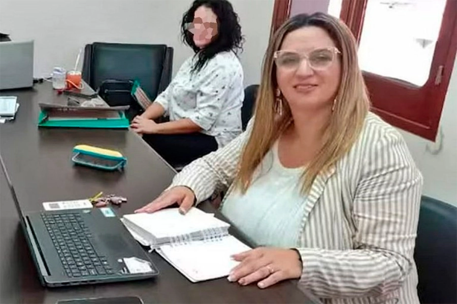 Silvina Soledad Mur&uacute;a, excoordinadora de Comedores Escolares de Concordia.-