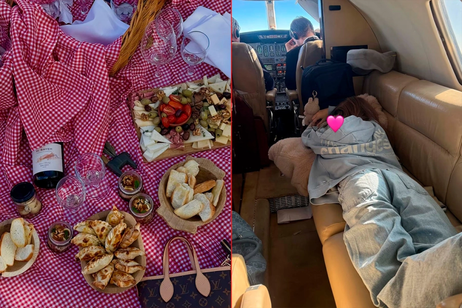 La medi&aacute;tica comparti&oacute; el detr&aacute;s de escena de su viaje (Instagram)