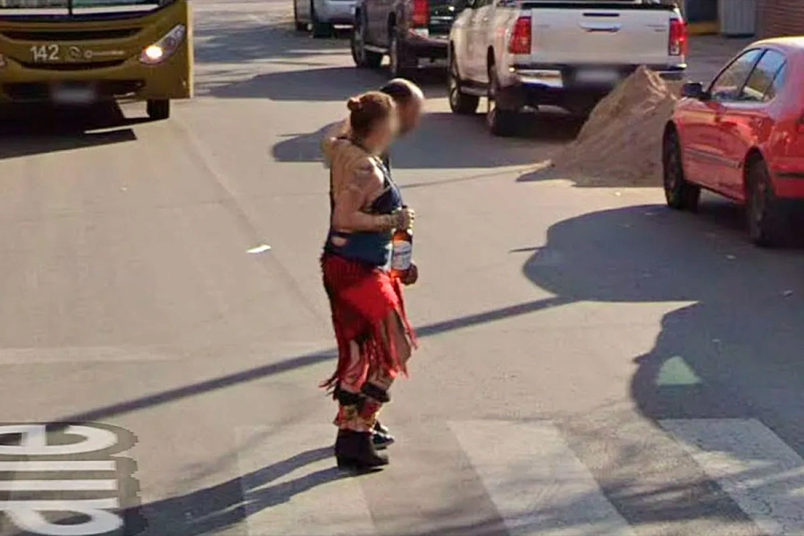 La imagen de Google Street View.