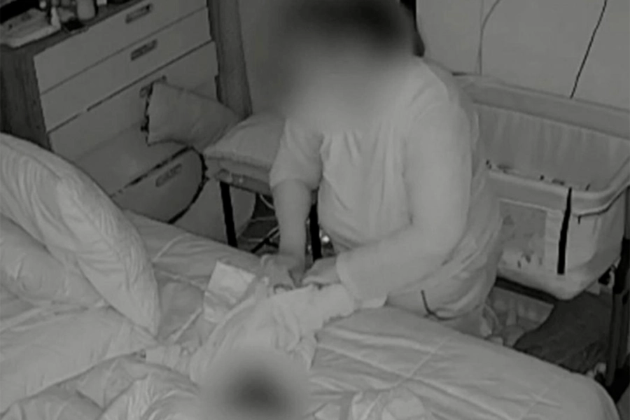 "Casi me lo mata", manifest&oacute; la mam&aacute; del beb&eacute; de 7 meses que fue golpeado por su ni&ntilde;era. (Foto: captura de video)