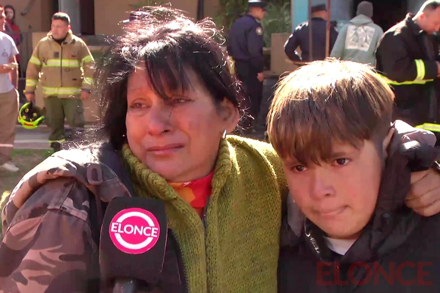 Graciela Barrios, damnificada (foto Elonce)