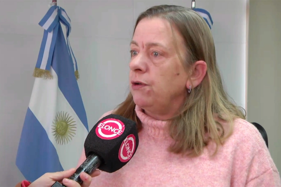 Ministra de Desarrollo Humano, Ver&oacute;nica Berisso.