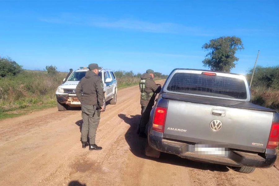 La camioneta era robada. Gendarmer&iacute;a Nacional