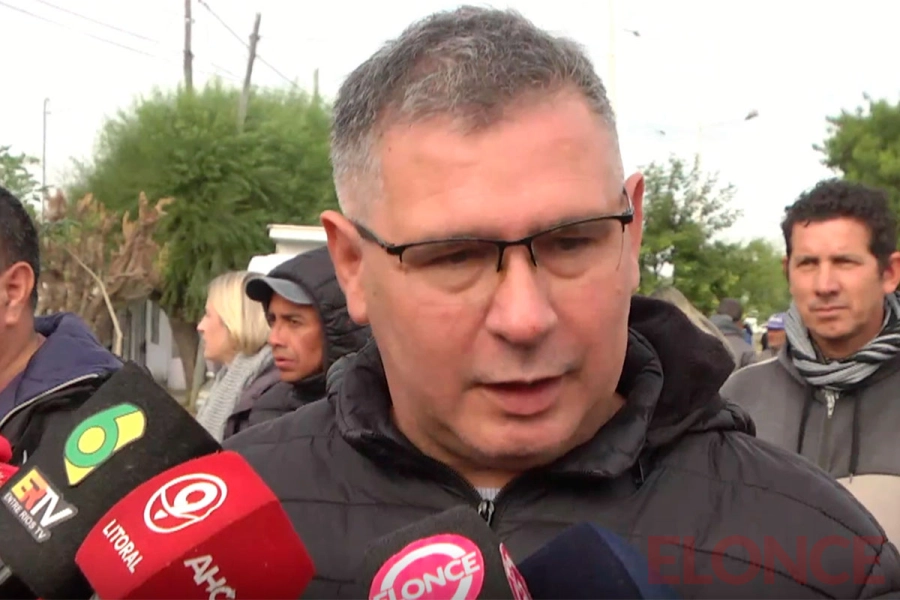 Presidente de la Comisi&oacute;n Vecinal Las Flores, Cristian Verdun