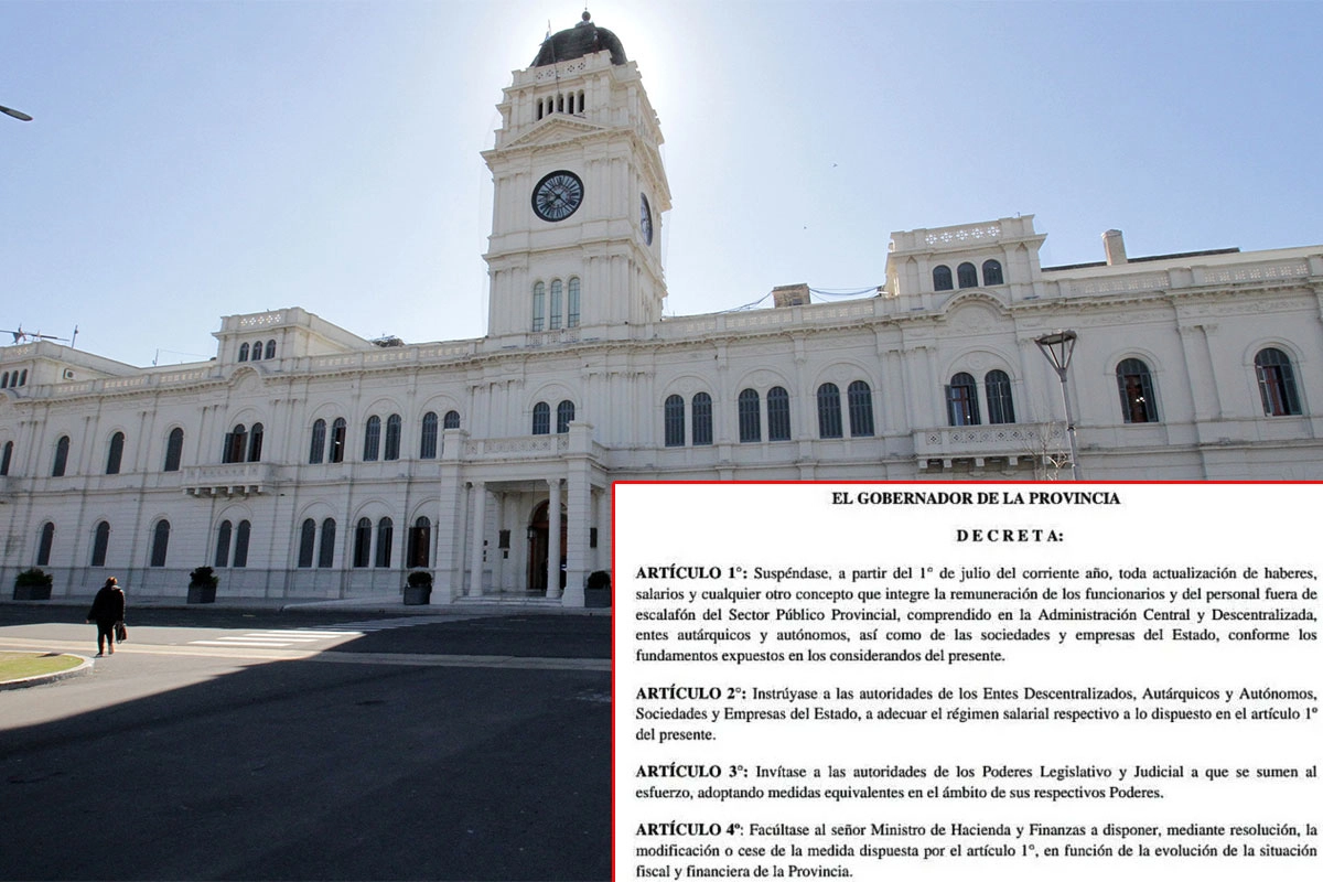 Congelan por decreto los sueldos de funcionarios. Congelan por decreto los sueldos de funcionarios.