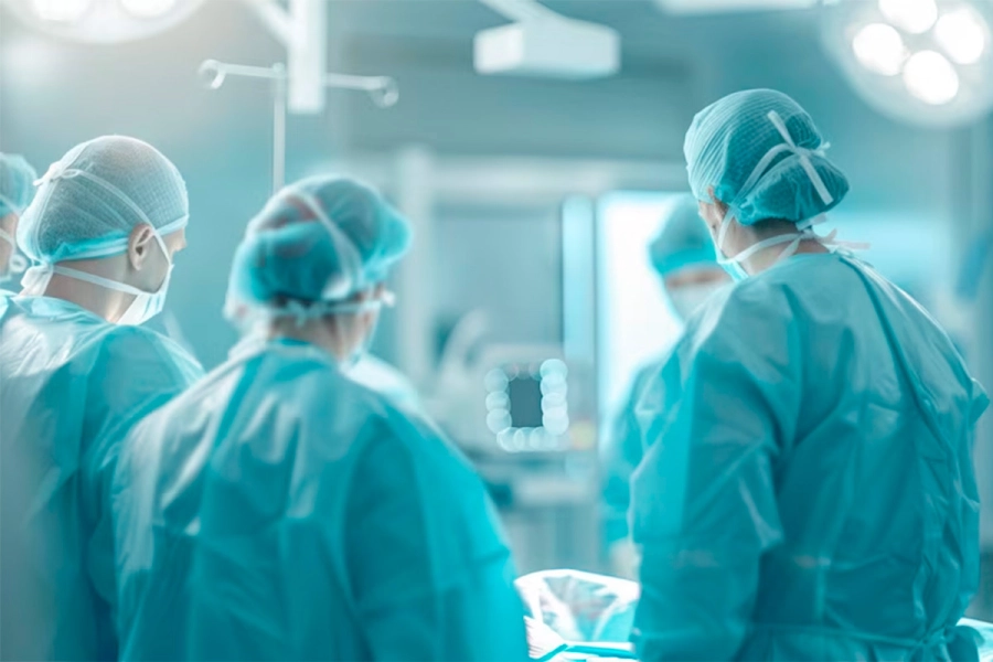 El procedimiento realizado en Argentina el 6 de junio fue un caso complejo, ya que el paciente también padecía un síndrome carcinoide (foto Infobae)