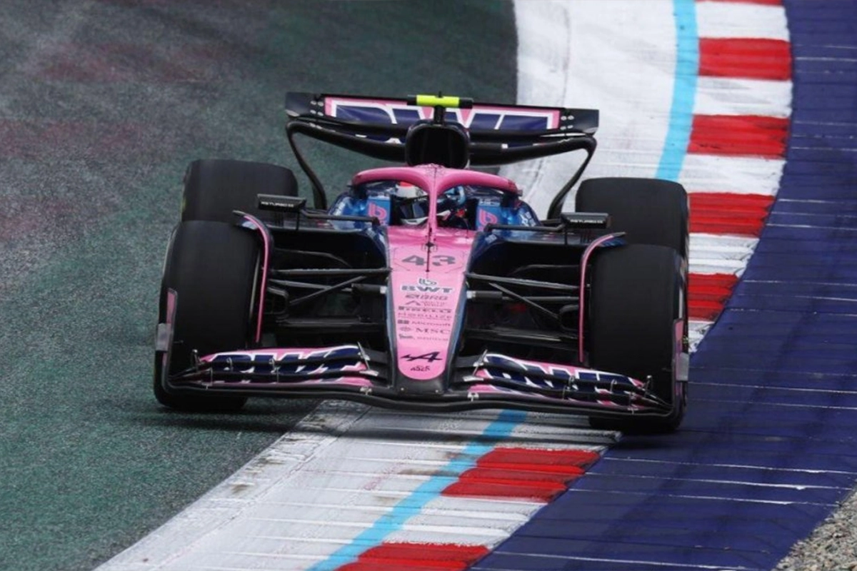 Colapinto terminó 16º en el ensayo inicial de F1. Colapinto terminó 16º en el ensayo inicial de F1.