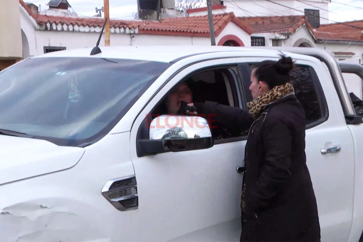 El conductor reconoció el uso del celular El conductor reconoció el uso del celular