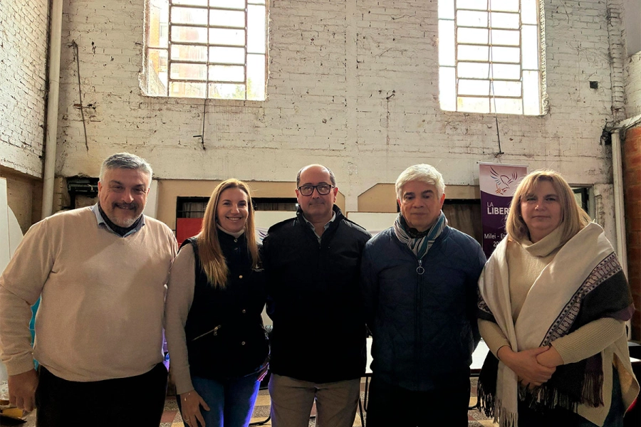 Etchevehere encabez&oacute; encuentro de La Libertad Avanza