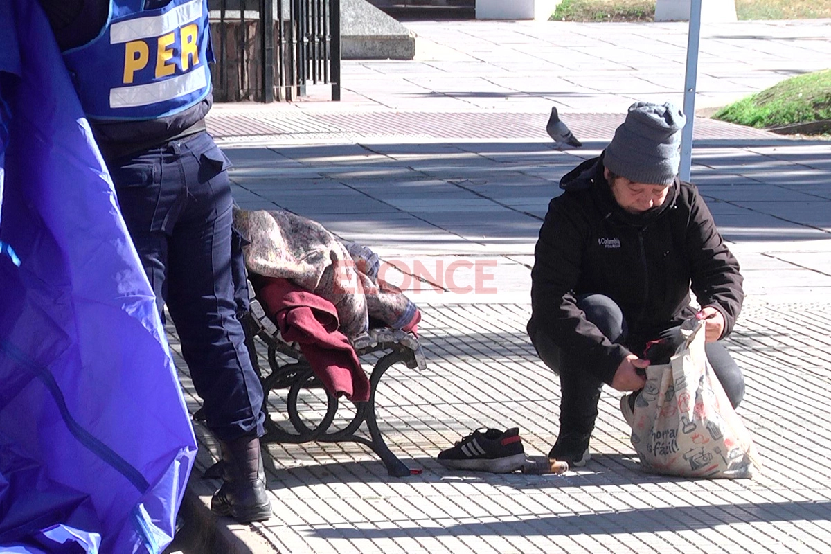 La hermana de Villagra recogió sus pocas pertenencias