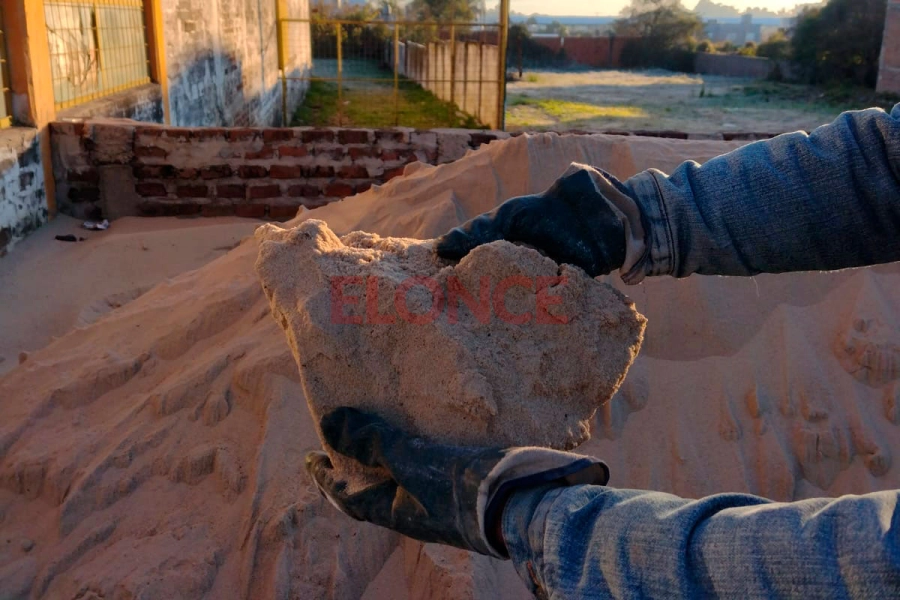 La helada en un corral&oacute;n