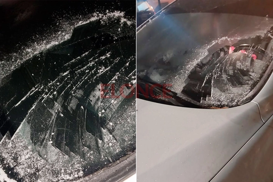 Paran&aacute; amaneci&oacute; bajo cero: la helada ti&ntilde;&oacute; de blanco calles y autos