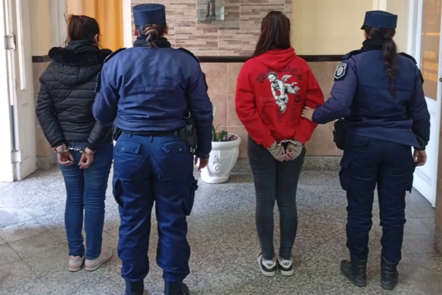 Detenidas en Concordia por agredir a una alumna. Foto: Concordia Policiales