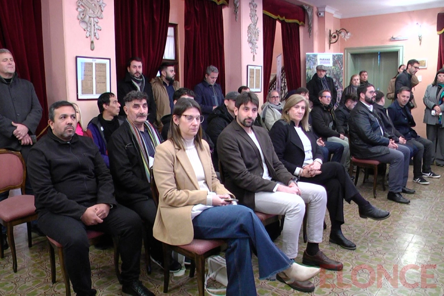 Romero present&oacute; la agenda Invierno en la cuidad (foto Elonce)