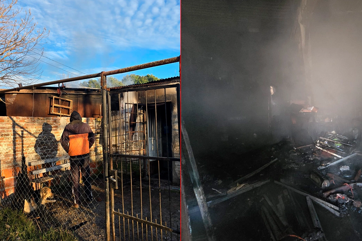 Incendio en Basavilbaso