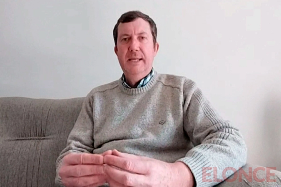 Hern&aacute;n Rausch, v&iacute;ctima de Ilarraz (foto Elonce)