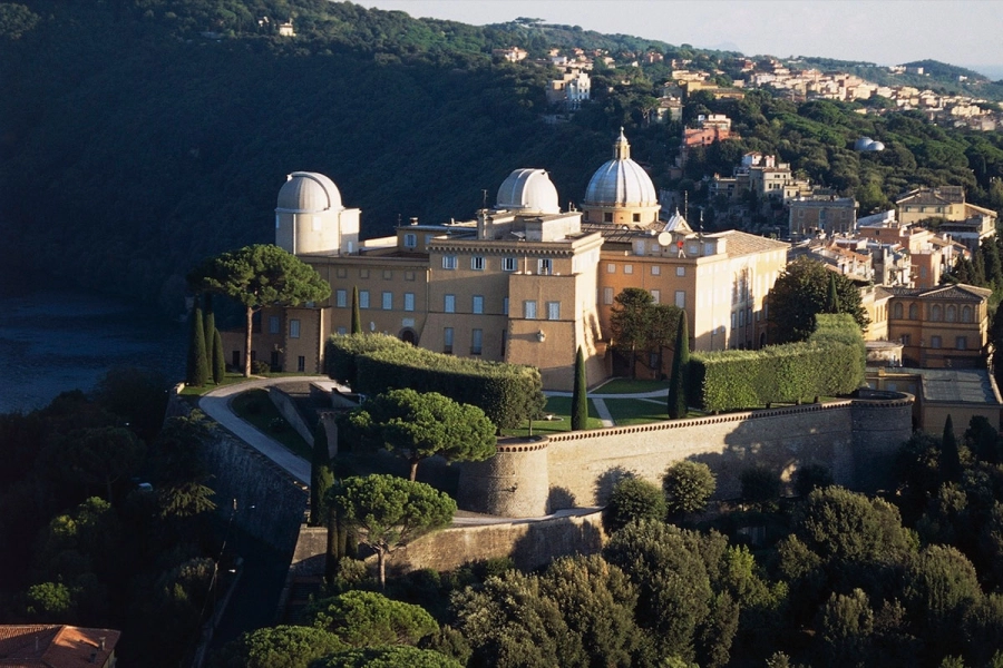 Otra vista de Castel Gandolfo.