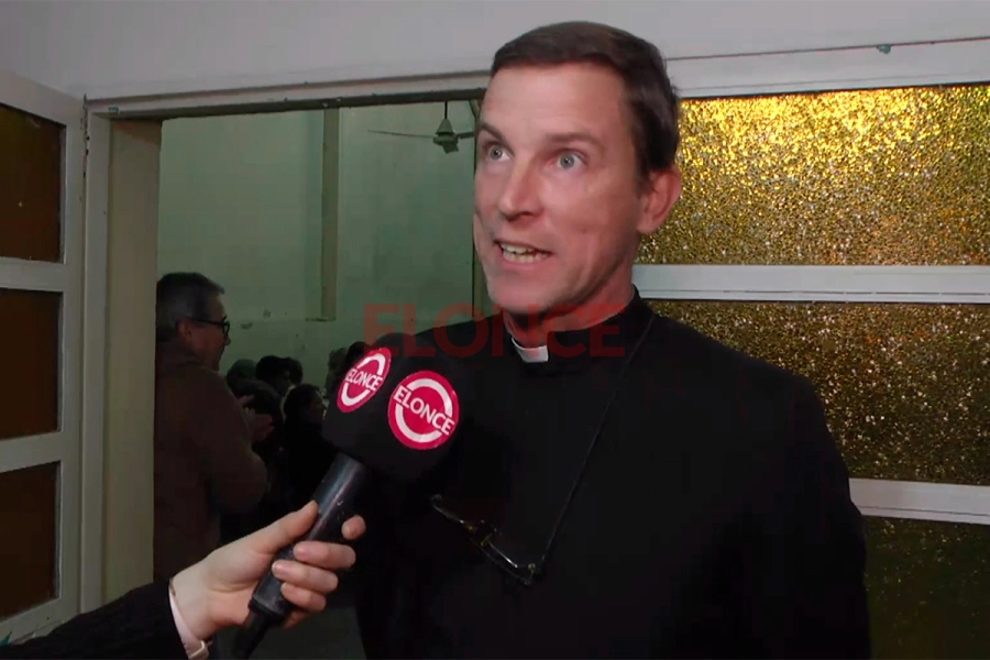 El padre Bonin. Foto: Elonce.