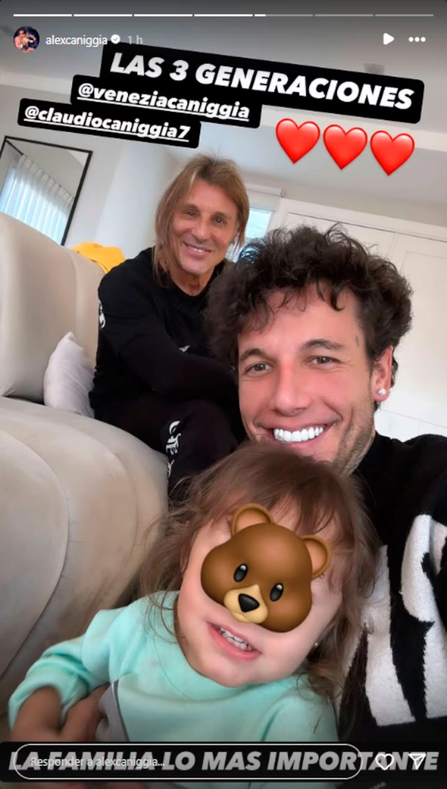 Claudio y Alex Caniggia