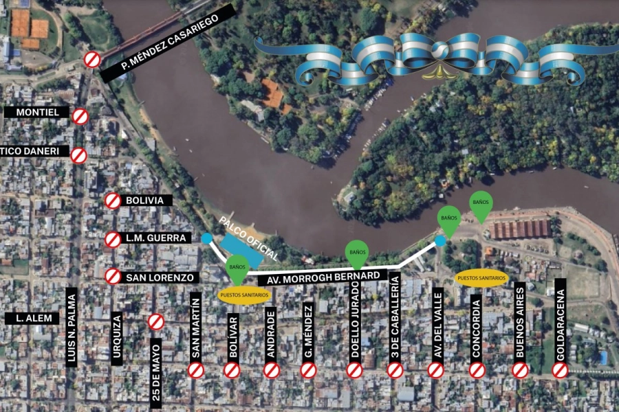 Gran celebraci&oacute;n popular en la Costanera de Gualeguaych&uacute;