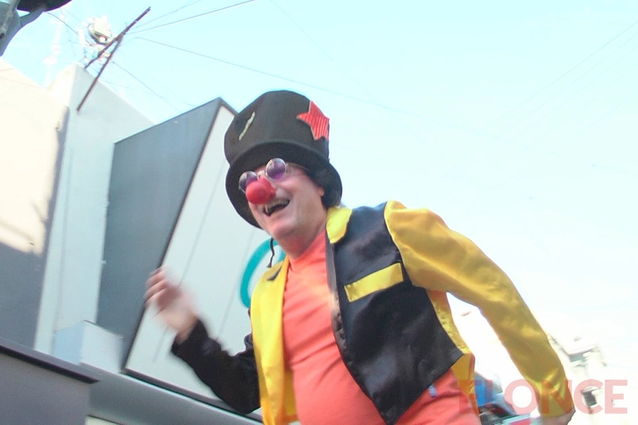 El Murg&oacute;n del FEI recorri&oacute; Peatonal San Mart&iacute;n (foto Elonce)