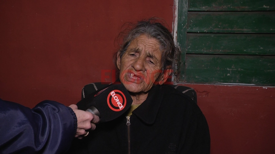 La damnificada. Foto: Elonce.