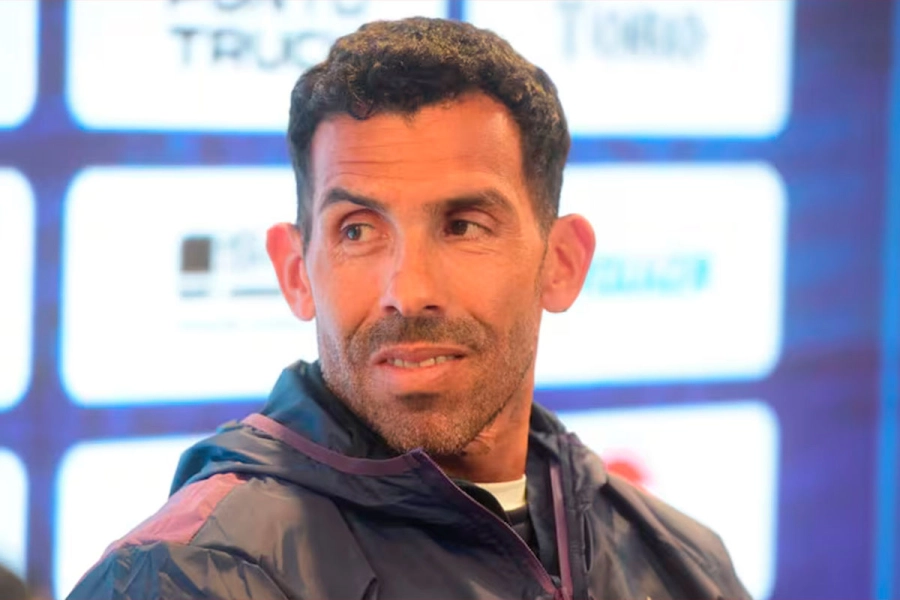Carlos Tevez, presentado en Talleres. (La Voz).