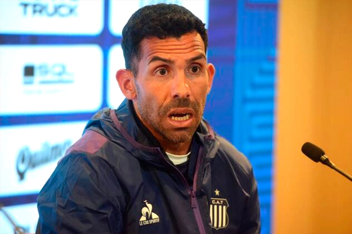 Carlos Tevez, nuevo DT de Talleres. Carlos Tevez, nuevo DT de Talleres.