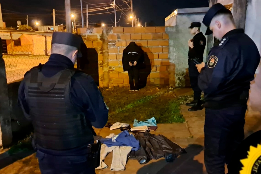 Detenido en Concordia. PER