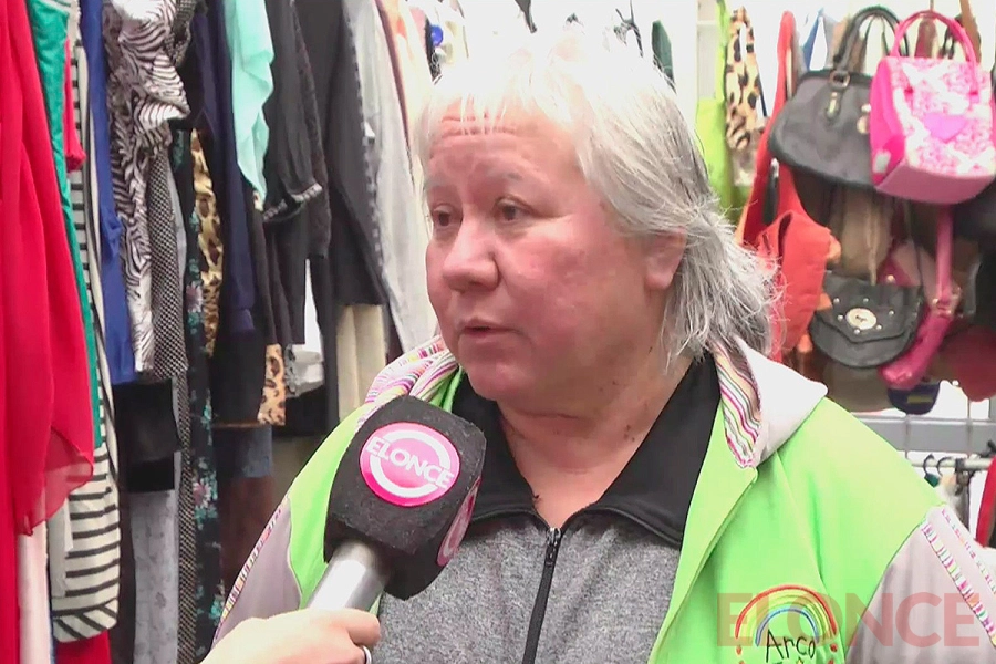 Mirta Sotier, de fundaci&oacute;n Arco Iris (foto Elonce)