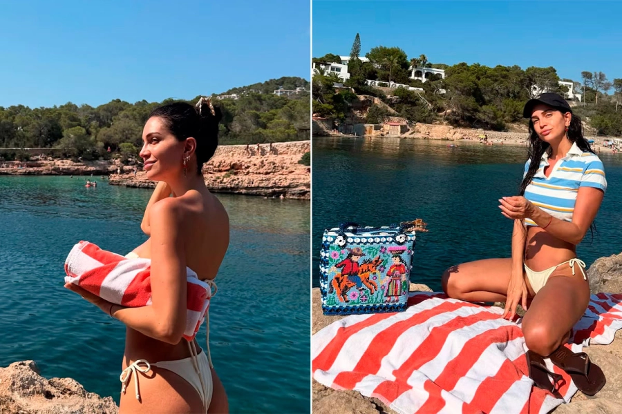 Las vacaciones de Zaira Nara en Ibiza