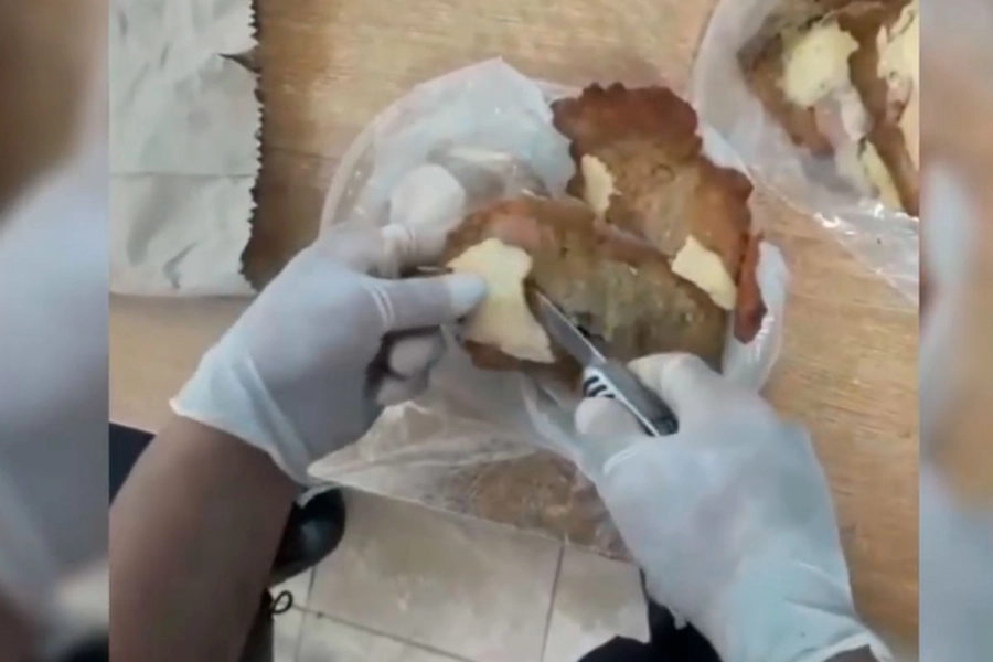 Hallaron estupefacientes ocultos en milanesas