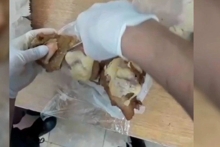 Hallaron estupefacientes ocultos en milanesas