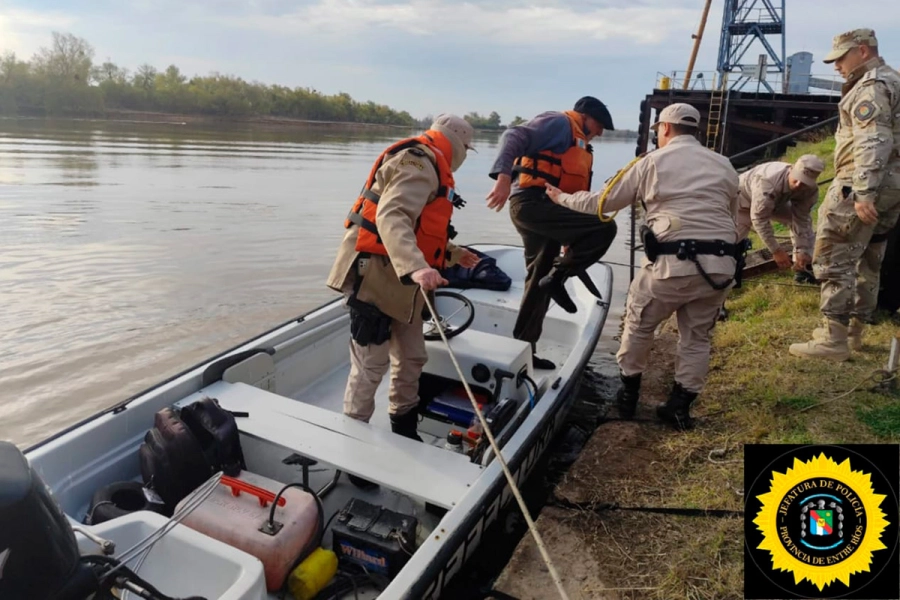 Rescate de pescadores en Diamante