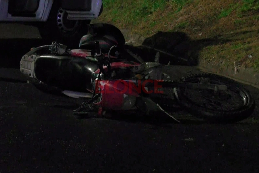 Accidente en barrio Paran&aacute; XX (foto Elonce)