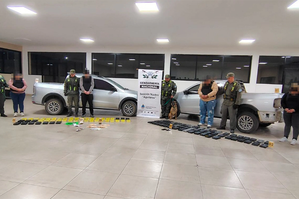Cocaína incautada en Tucumán Cocaína incautada en Tucumán