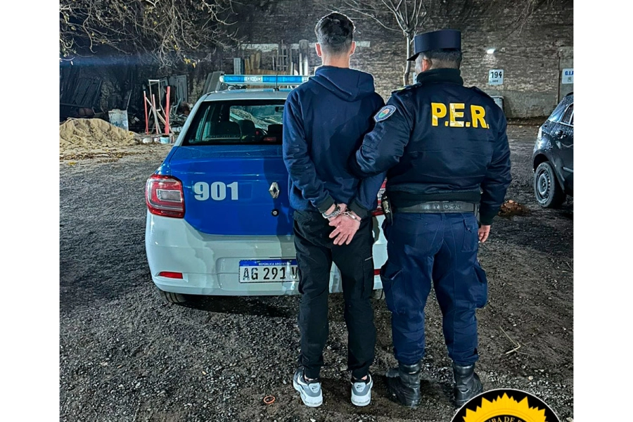 Pelea en una pensi&oacute;n termin&oacute; con tres heridos y un detenido en Paran&aacute; (foto Polic&iacute;a de Entre R&iacute;os)