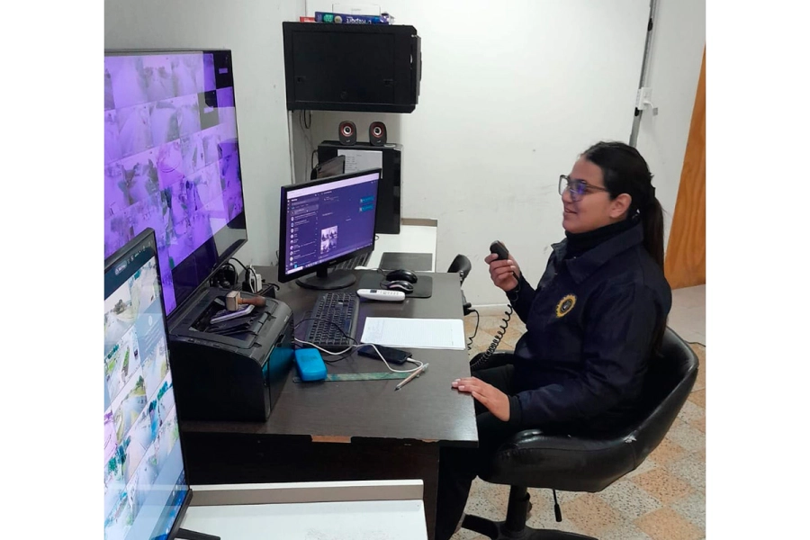 La agente de Polic&iacute;a, Florencia Gait&aacute;n