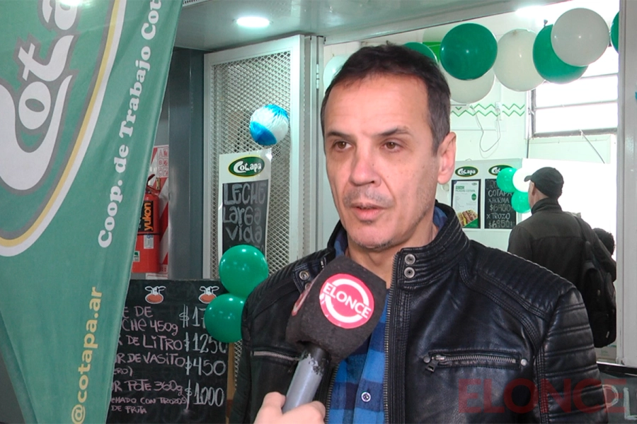 Carlos Strada, presidente de la cooperativa (foto Elonce)