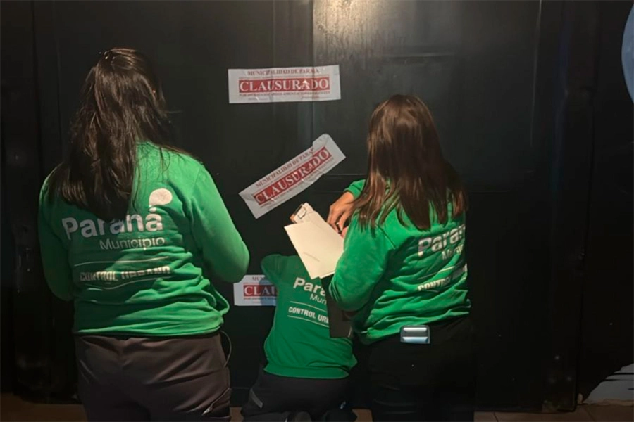 Clausuraron un boliche bailable en Paraná