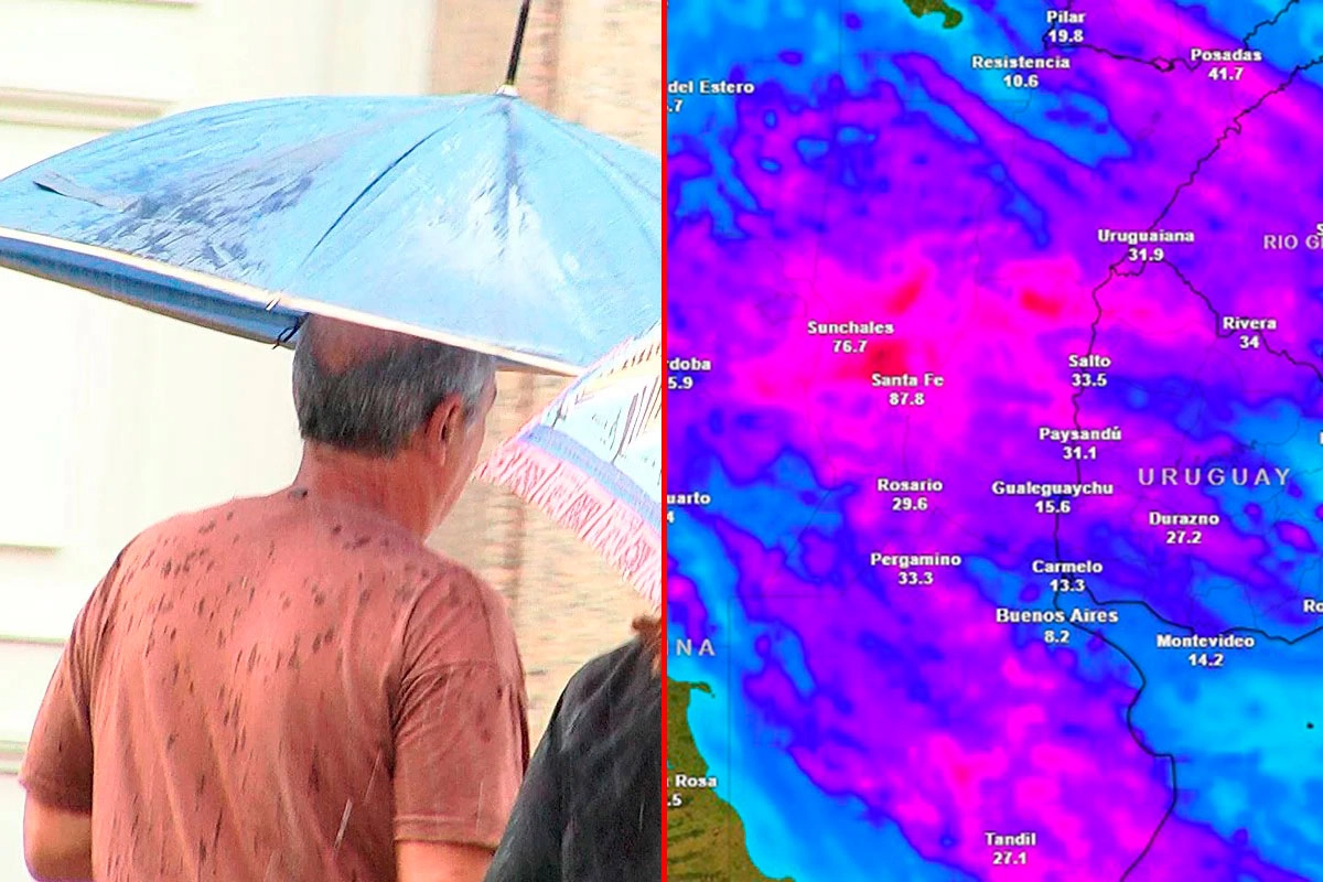 Las lluvias regresarían a la provincia. Las lluvias regresarían a la provincia.