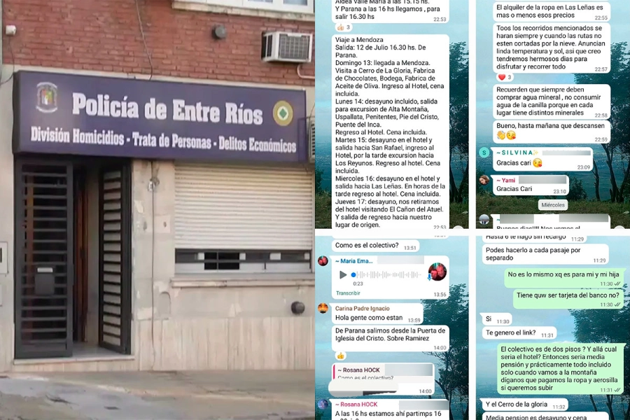 Presunta estafa con viaje