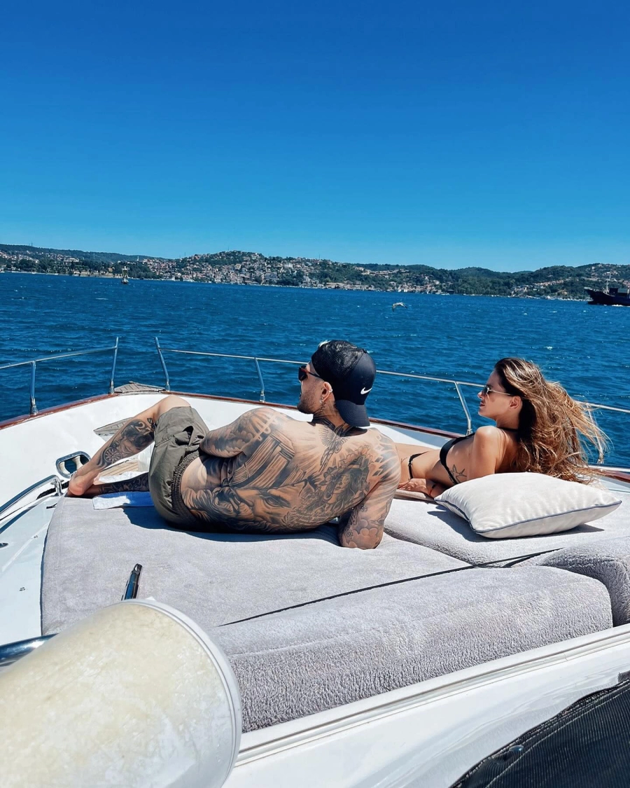 China Su&aacute;rez y Mauro Icardi. Instagram