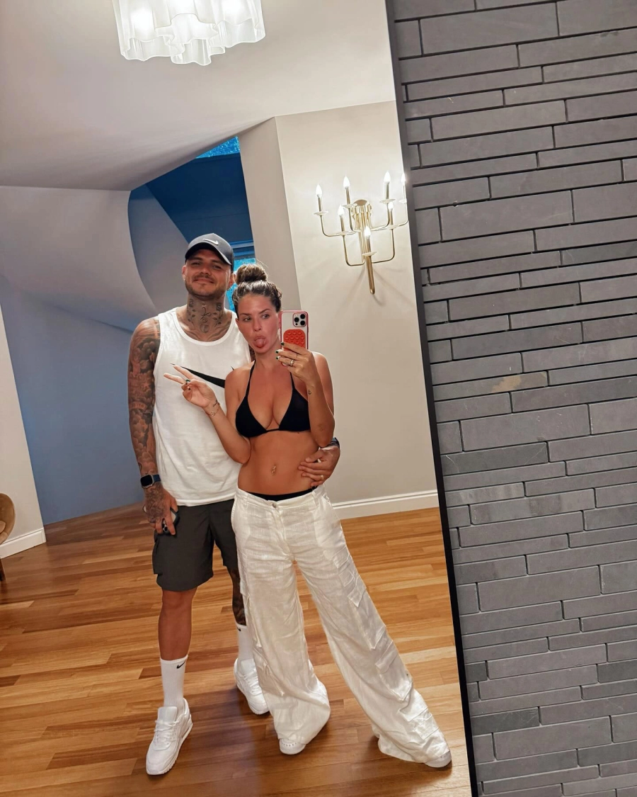 China Su&aacute;rez y Mauro Icardi. Instagram