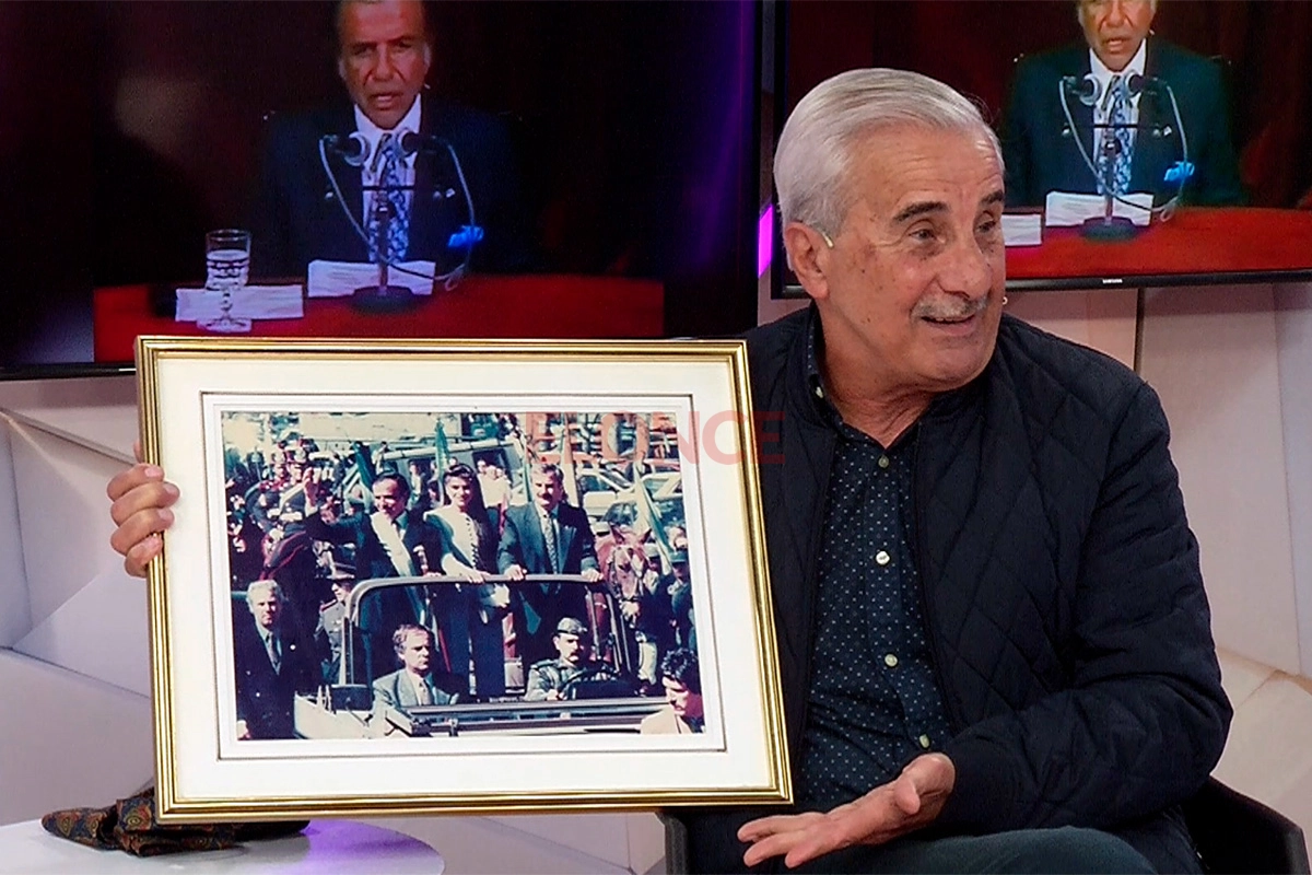 Mario Moine recordó a Carlos Menem