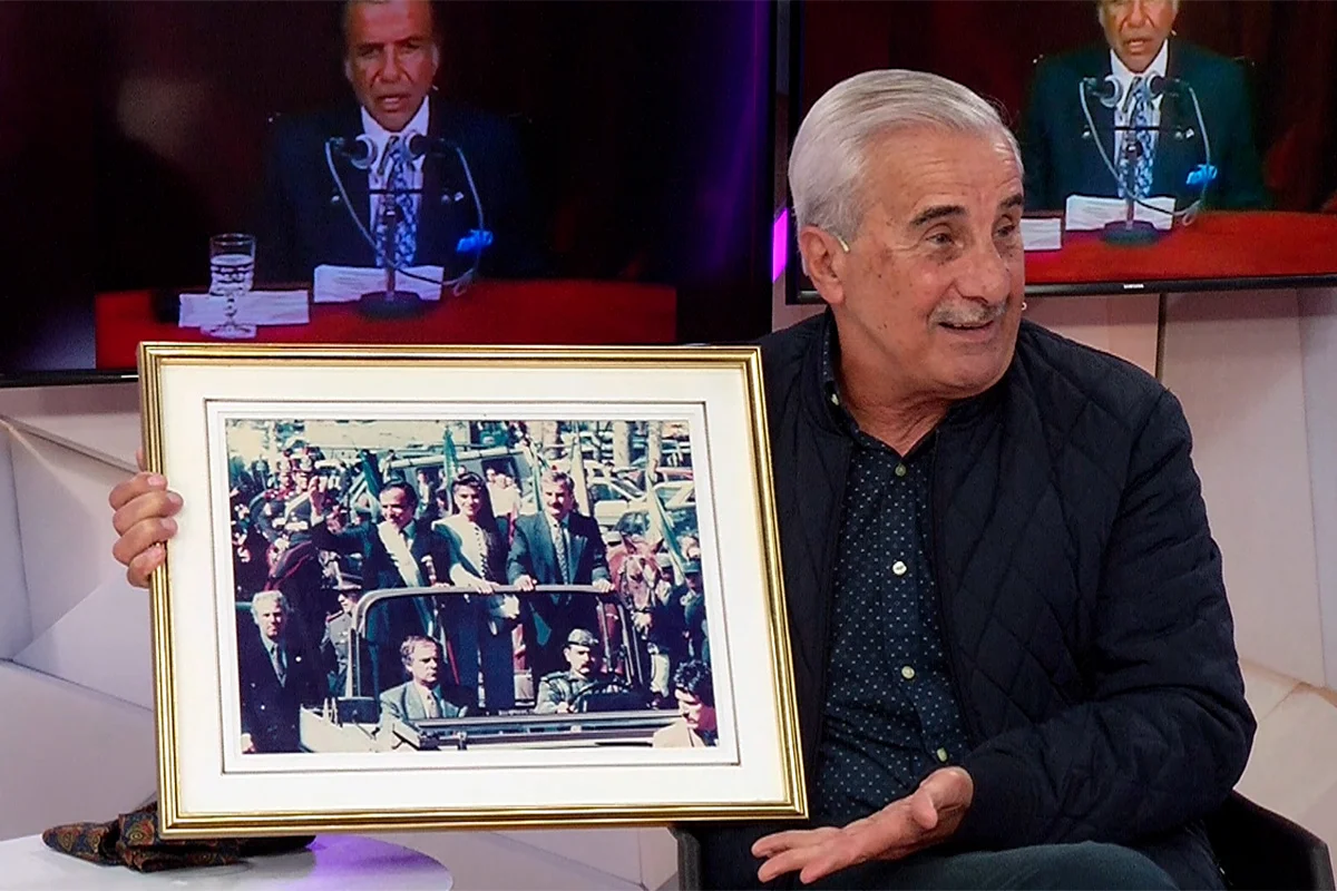 Mario Moine recordó a Carlos Menem