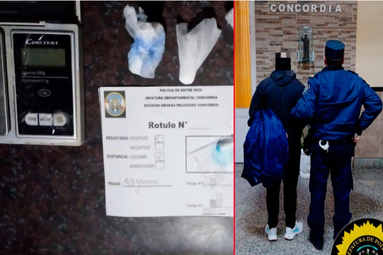 Allanamientos por estafa y balacera en Concordia: secuestran drogas y armas e incautan camioneta