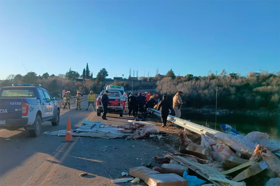 Fatal despiste en el dique Los Molinos (foto La Voz)
