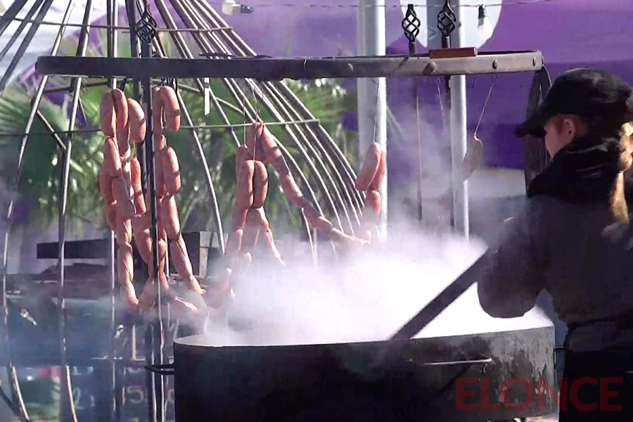 Patio gastron&oacute;mico de la Feria de Invierno (foto Elonce)